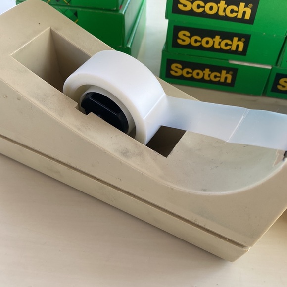 Scotch Magic Tape Dispenser and Tape Bundle - Picture 2 of 7